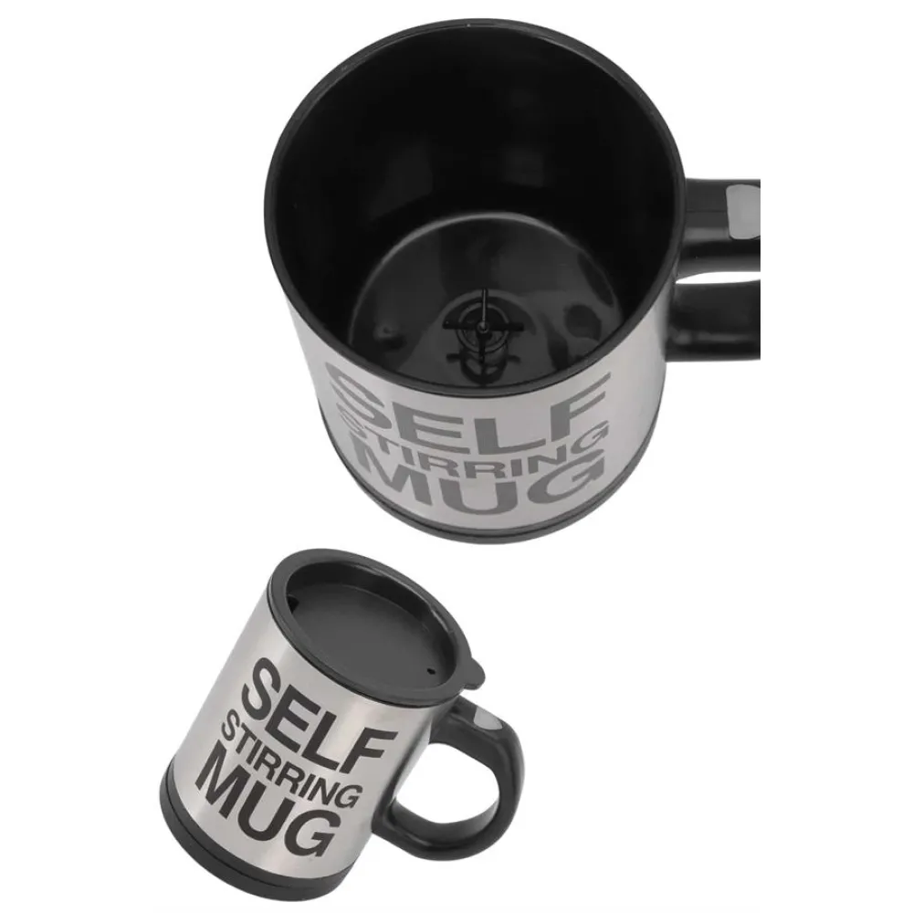 Karıştırıcı Özellikli Mikser Kupa Bardak Kompakt Taşınabilir Mug