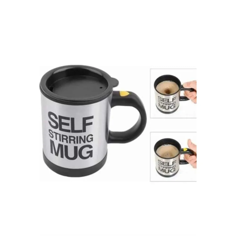 Sıcak Tutan Termos Bardak Kendi Kendini Karıştıran Mikser Kupa