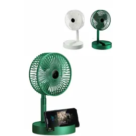 3 Kademe Hız Ayarlı Vantilatör Telefon Standlı Şar..