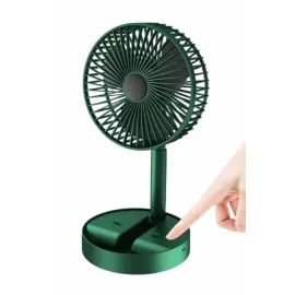 Katlanabilir Usb Şarjlı Masaüstü Soğutucu Mini Fan Telefon Tutucu