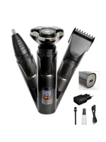 Yüksek Performanslı 3 Başlıklı Profesyonel Şarjlı Islak ve Kuru Kullanıma Uygun