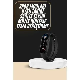 Akıllı Bileklik Android Ve İos Uyumlu Bildirim Ve Çağrı Görme Spor Takibi