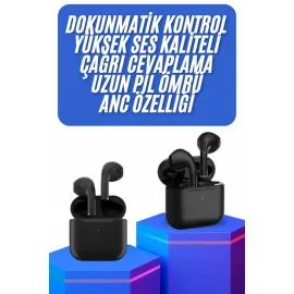 Kablosuz Bluetooth Kulaklık TWS Pro5 Kulaklık ANC Özelliği Dokunmatik Kontrol