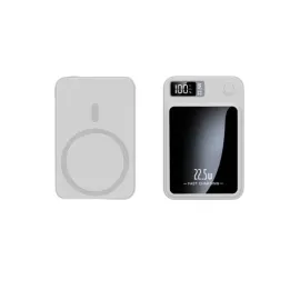 Taşınabilir Şarj Magsafe Powerbank 10.000 mAh Hızlı Şarj Led Göstergeli Kablosuz