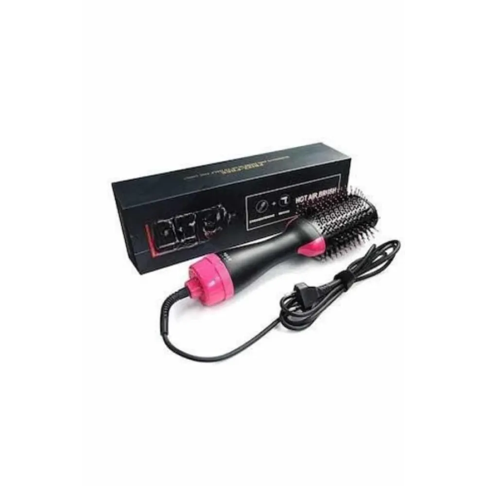 Saç Kurutma Makinesi Saç Düzleştirici Fön Tarak Isı Ayarlı Sıkı Dişli