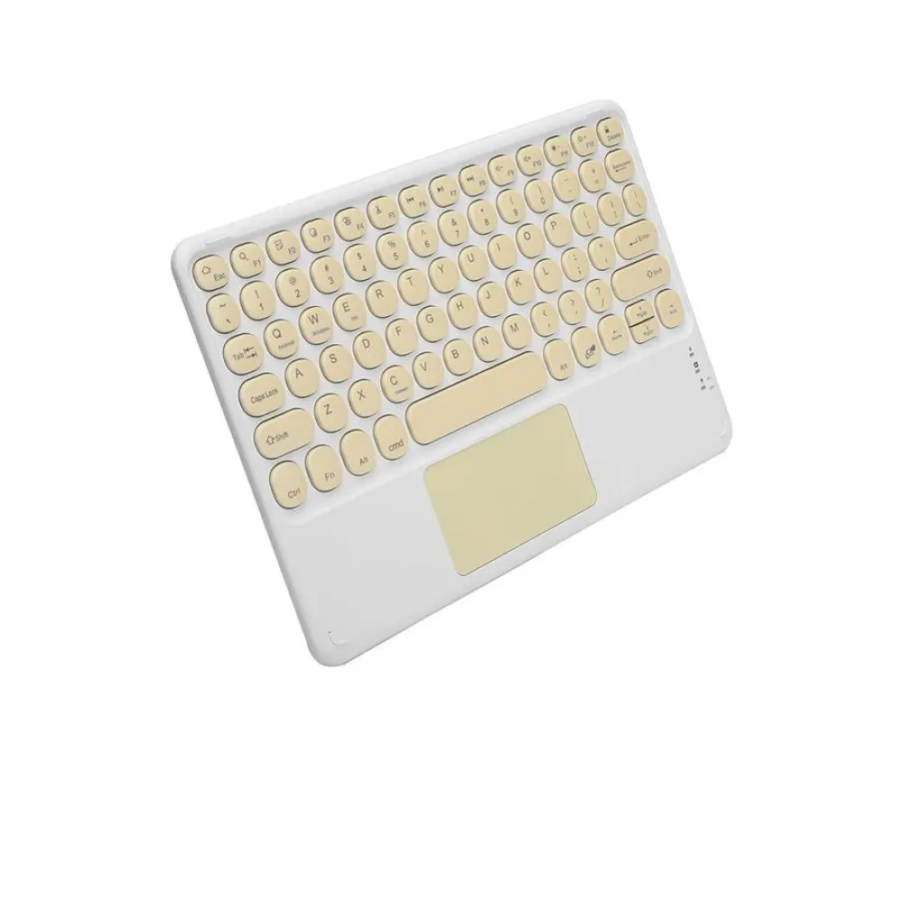 Touchpad Uyumlu Bluetooth Klavye Slim Kablosuz Wifi Q Klavye