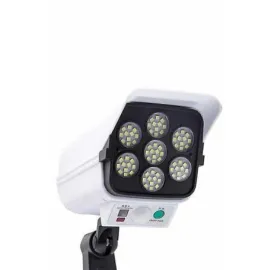 Kamera Görünümlü Led Lamba Dönebilen Bahçe Aydınlatması Duvar Lambası