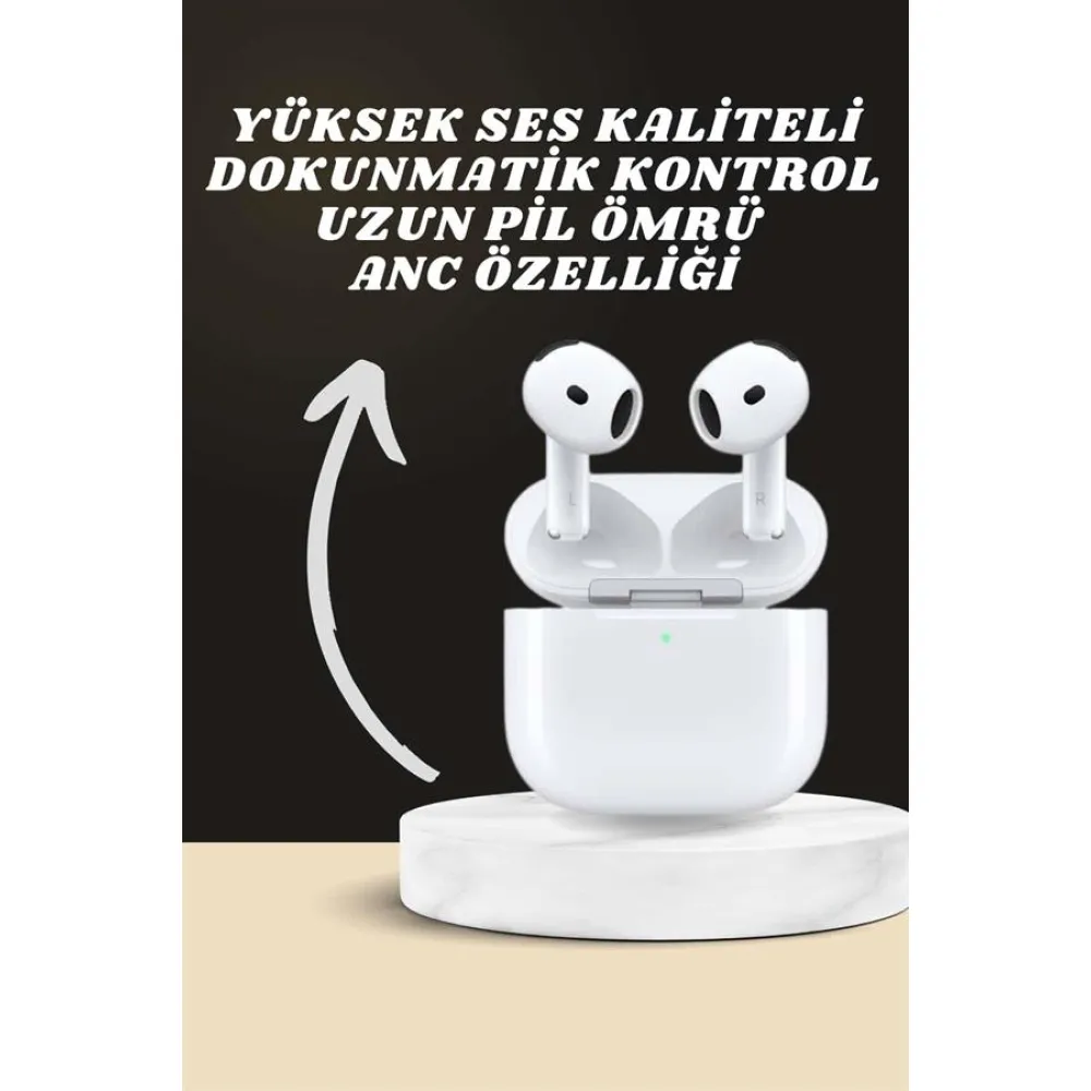 7 Kordonlu Akıllı Saat Ve 3.nesil Kulaklık Dokunmatik Ekran Sesli Görüşme Yapabilen