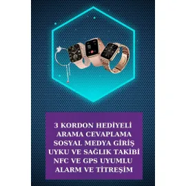 Dijital Göstergeli Powerbank Bluetooth Kulaklık ve Yeni Nesil Amoled Ekran Akıllı Saat