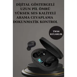 Nabız Ölçer Hediye Bileklikli Akıllı Saat Ve Dijital Göstergeli Bluetooth Kulaklık Çoklu Şarj Girişi