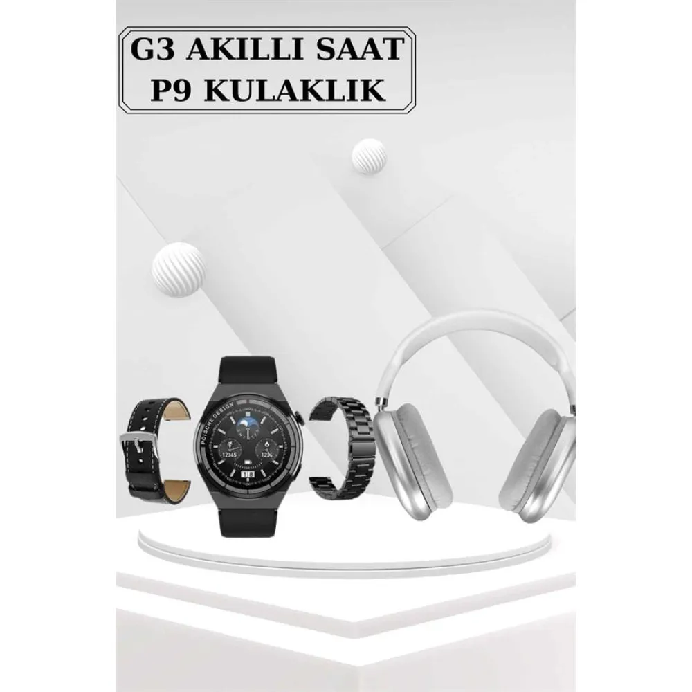 Yeni Nesil Sesli Görüşme Akıllı Saat Ve Powerbank Çoklu Şarj Girişli Bluetooth Kulaklık Nabız Ölçer