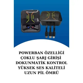 Dijital Göstergeli Bluetooth Kulaklık ve Bildirim Görebilen Akıllı Saat Alarm ve Titreşim
