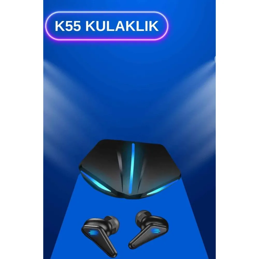 Kablosuz Bluetooth Bağlantılı Kulaklık Ve Dokunmatik Ekran Akıllı Saat Arama Cevaplama
