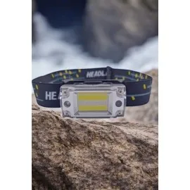 Kafa Lambası Led Fener Pratik Taşınabilir Ayarlanabilir Usb Şarjlı