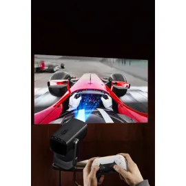 Taşınabilir Sinema Oyun Projektörü Akıllı Projeksiyon Android 11