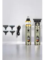 Yeni Nesil Tıraş Makinesi Pro 3 Başlıklı Dijital Göstergeli