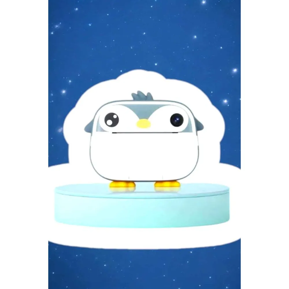 Çocuklar İçin Özel Fotoğraf Makinesi Printer Kamera Taşınabilir HD