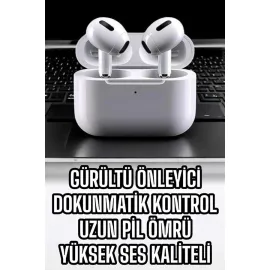 3.Nesil TWS Bluetooth Kulaklık Mikrofonlu ANC Özelliği Dokunmatik Kontrol