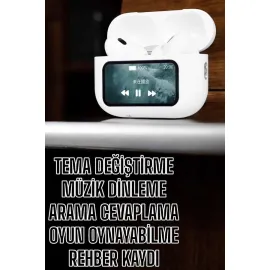 Kablosuz Yeni Nesil Bluetooth Bağlantılı Dokunmatik Ekranlı Kulak İçi Pro