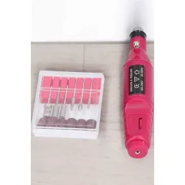 Protez Tırnak Manikür ve Pedikür Seti Elektrikli