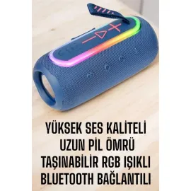 Kablosuz Bluetooth Hoparlör Uzun Pil Ömrü Taşınabilir