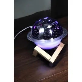 Aromaterapi Hava Nemlendirici Masa Ve Gece Lambası