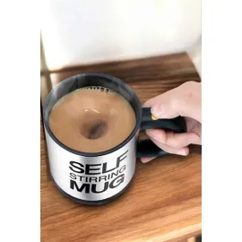 Mikser Kupa Yazılı Mug Bardak Karıştırma Özelliği