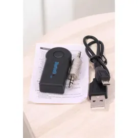 Bluetooth Araç Kiti Bt 350 Aux Çıkışlı Tüm Araçlara Uyumlu