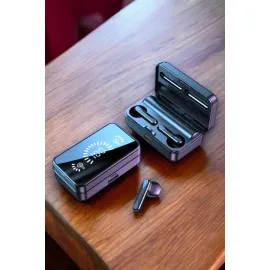 Aynalı Bluetooth Kulaklık Telefon Standlı Dijital Göstergeli