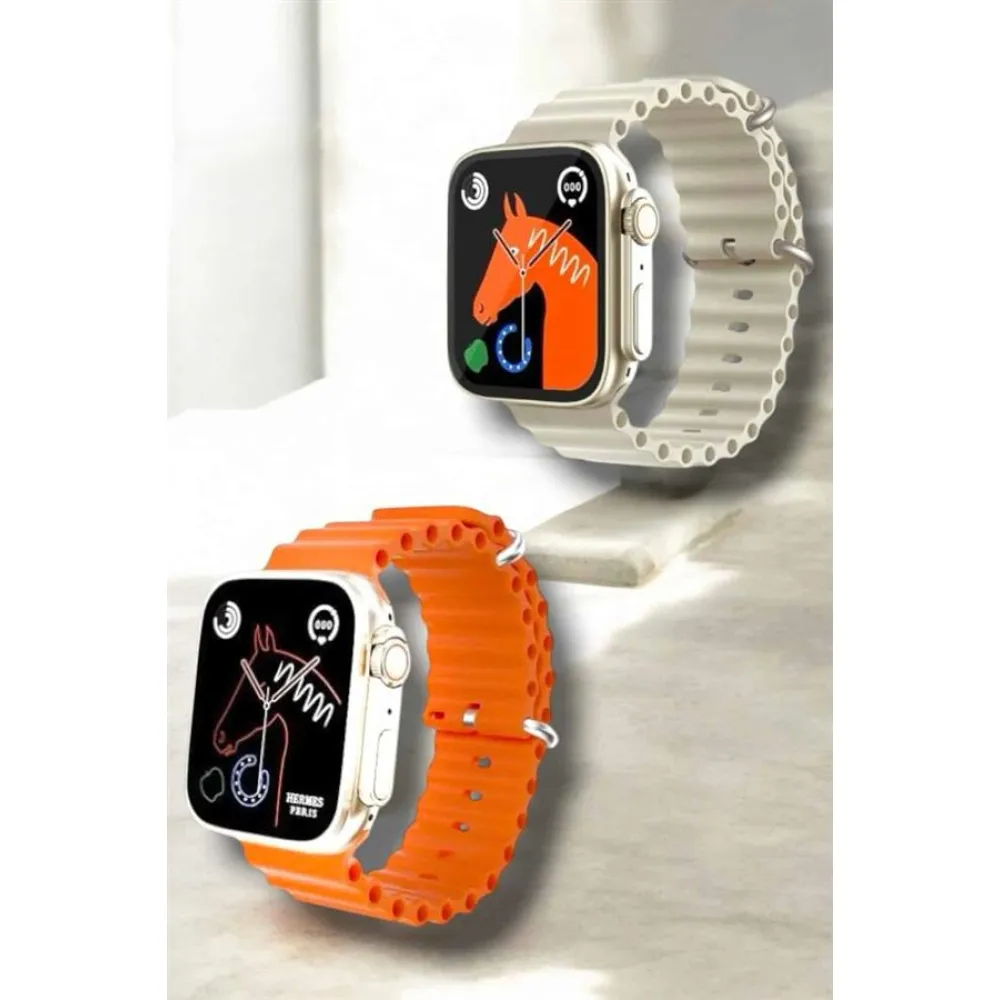 49Mm Ekranlı, Kan Basıncı Ve Adımsayar Özellikli Bluetooth Akıllı Saat