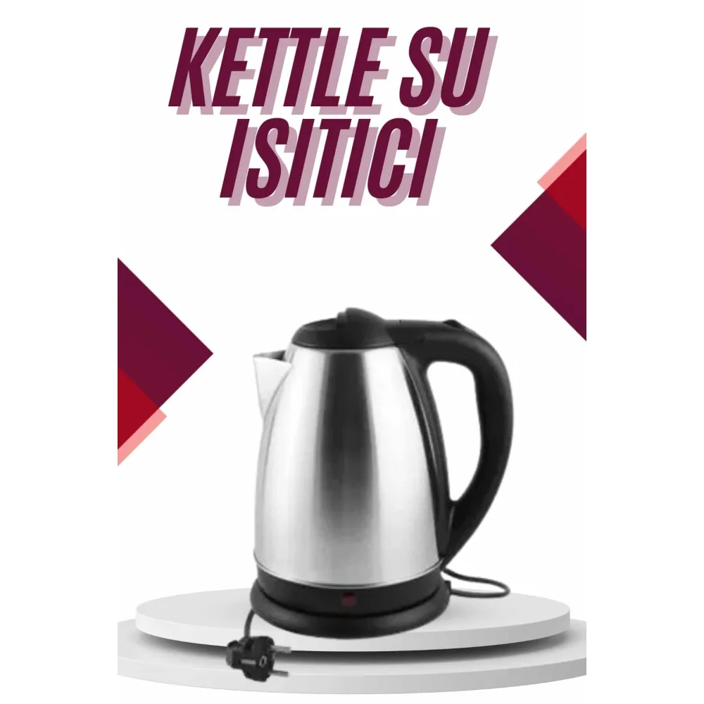Çelik Su Isıtıcı Kettle Dayanıklı Paslanmaz Çelik Uzun Ömürlü