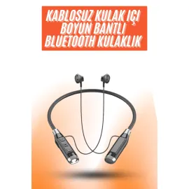 Yeni Nesil Silikonlu Kulak İçi Kablosuz Kesintisiz Bluetooth Kulaklık Kablolu