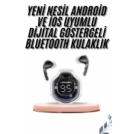 2025 Model Kablosuz Bluetooth Kulaklık ANC ENC Destekli HİFİ Stereo