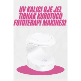 Kalıcı Oje Kurutucu Mini UV Işınlı Taşınabilir Hızlı ve Pratik Oje Kurutucu