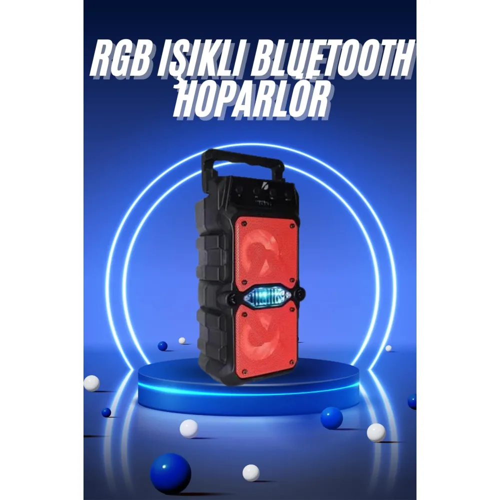 Ses Bombası Kablosuz Bluetooth Hoparlör Çift Çıkışlı Yüksek Ses Kaliteli Hoparlör
