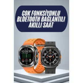 2025 Model Gelişmiş Özellikli Nabız Sensörlü Spor Takibi Yapabilen Titreşimli Saat