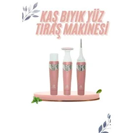 3 İn 1 Epilasyon Aleti Hassas Ciltlere Özel Uzun Ömürlü Kaş Yüz Burun
