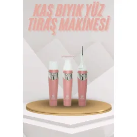 Yüz Kaş ve Tüm Vücut Epilasyon Aleti 3 Başlıklı Hassas Ciltlere Uygun Epilatör