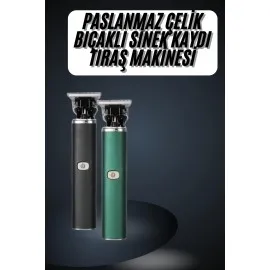 Paslanmaz Çelik Bıçaklı Sinek Kaydı Tıraş Makinesi Uzun Ömürlü