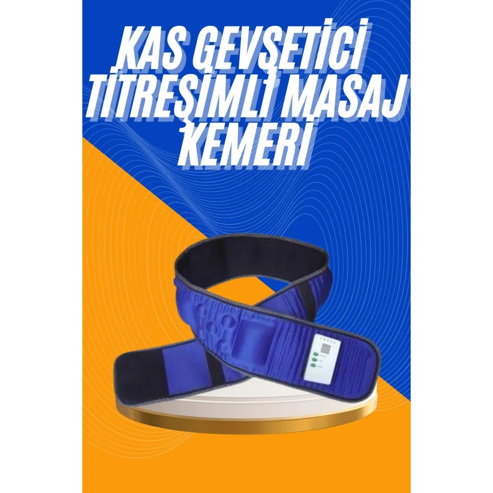 5 Motorlu Titreşimli Masaj Aleti Masaj Kemeri Göbek Bel İnceltmeye Uygun
