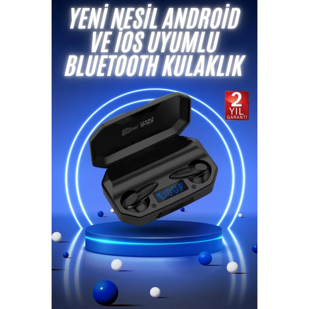 Yeni Nesil Android Ve İos Uyumlu Siyah Profesyonel Oyuncu Kulaklığı