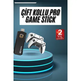 4k Kablosuz Çift Kol Retro Oyunlar 20000 Oyunlu Atari