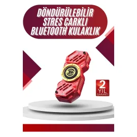Çocuklara Özel Stres Çarklı Kablosuz Bluetooth Kulaklık Anc Özellikli