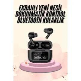 Yeni Nesil Pro Ekranlı Bluetooth Kulaklık 5.0 Bluetooth