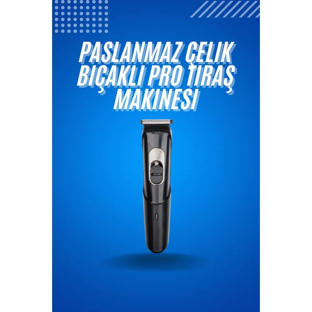 Ense Kesme Makinesi Şarjlı Saç Sakal Tıraş Makinesi Taşınabilir