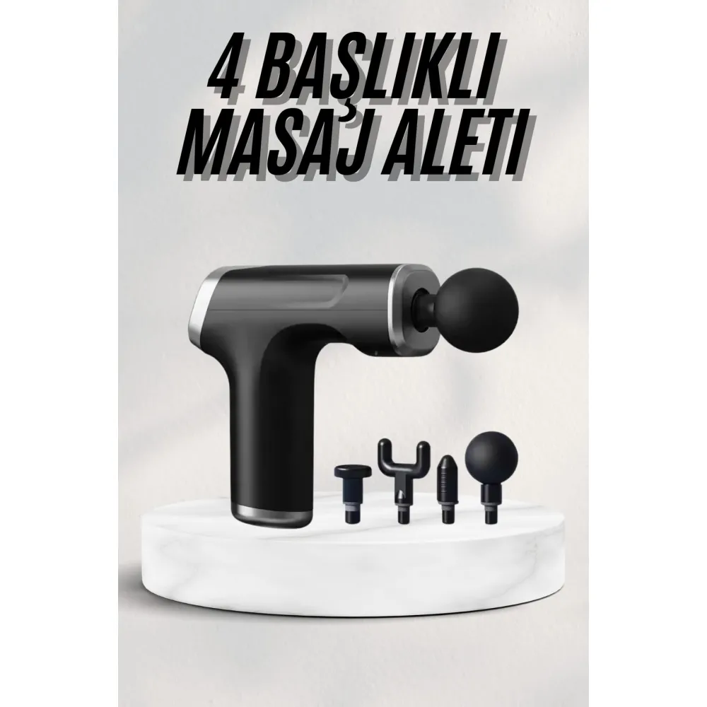 Masaj Tabancası 24v Type-c Hızlı Şarj Girişli Masaj Aleti Uzun Ömürlü