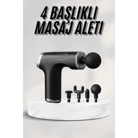 Masaj Tabancası 24v Type-c Hızlı Şarj Girişli Masaj Aleti Uzun Ömürlü