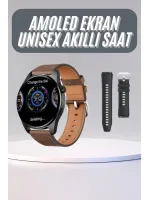 Yuvarlak Kasa 46mm Akıllı Saat Android Ve IOS Uyumlu Uyku ve Sağlık Takibi