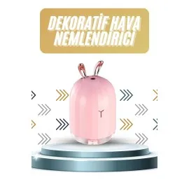 Led Işıklı Hava Nemlendirici Buhar Makinesi Dekoratif Aromaterapi