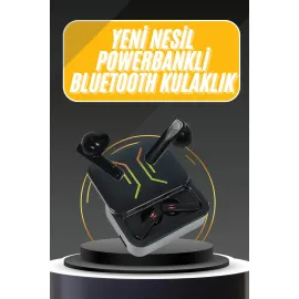 Powerbank Bluetooth Kulaklık Oyuncu Kulaklığı Yüksek Ses Kaliteli
